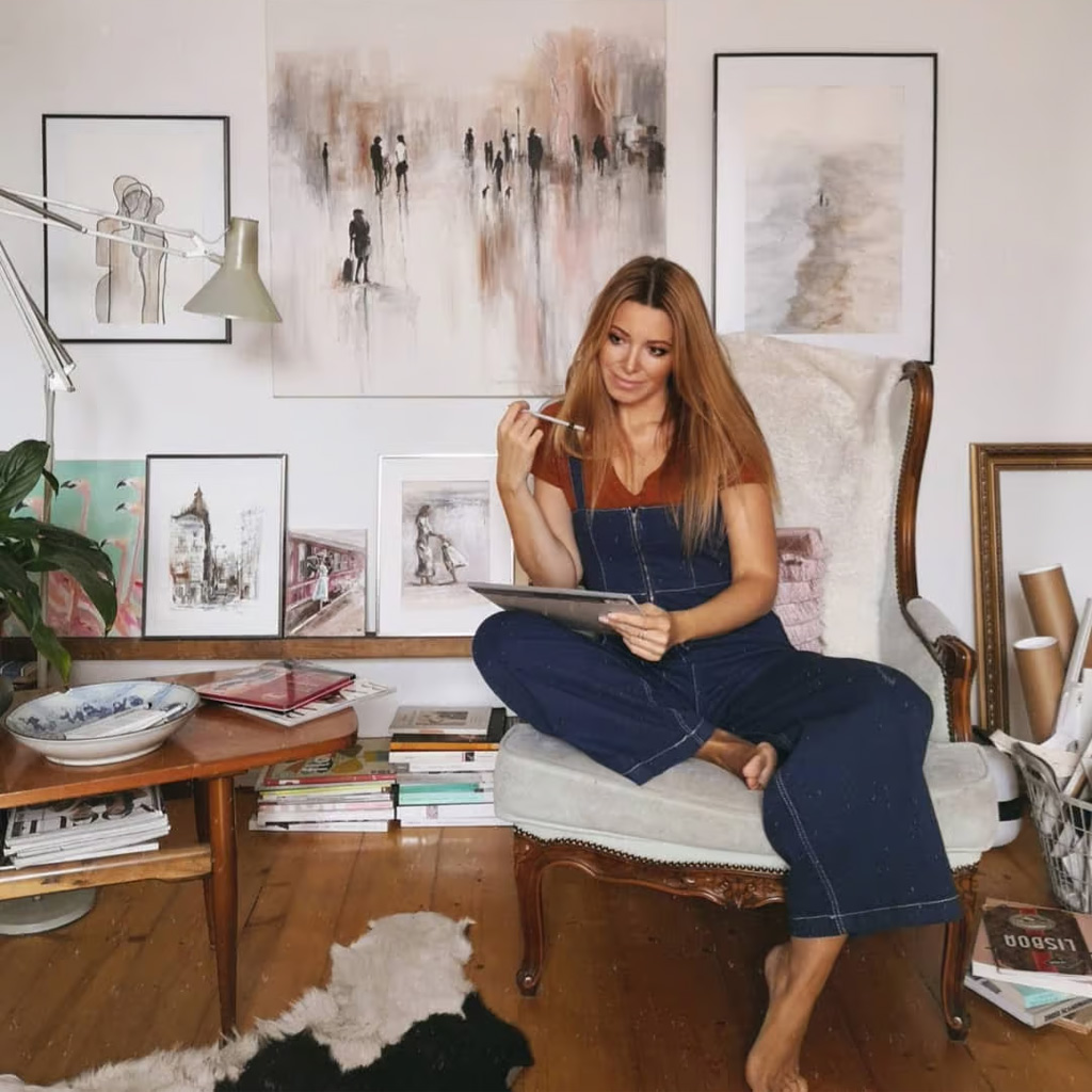 Inspirujące kobiety: Monika Libelula. Kobiecość, malarstwo i sztuka dbania o siebie.